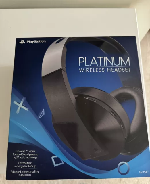 Sony Platinum Wireless 7.1 Surround Sound Gaming Headset CECHYA-0090 PS4 -Sealed