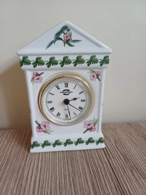 Portmeirion Pomona Mantel Clock - Battery Operated - Rare