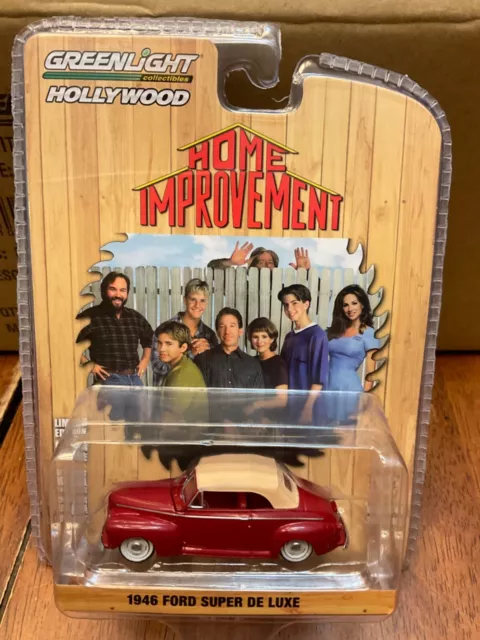 Greenlight 1:64 Hollywood Home Improvement 1946 Ford Super Deluxe convertible