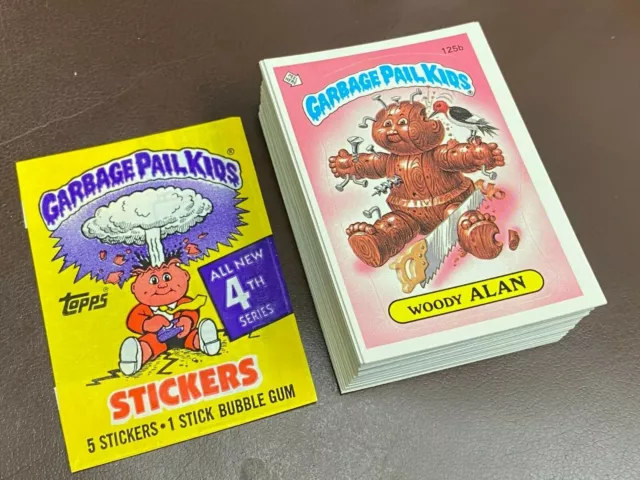 1986 Topps Garbage Pail Kids Original 4th Series 4 OS4 Variant 84-Card Set GPK