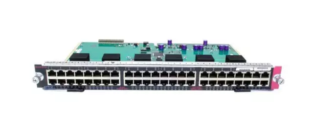 Cisco WS-X4548-GB-RJ45V 48 Port PoE Gigabit Catalyst 4500 Switch Module TaxInv