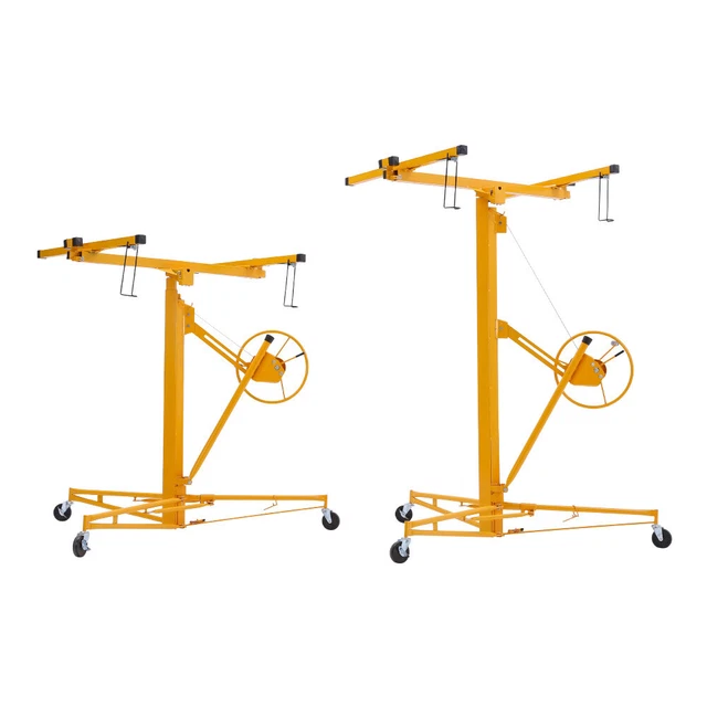 Drywall Hoist Caster 16FT Lift/Lifter Plaster Board Panel Sheet Heavy Duty Tool