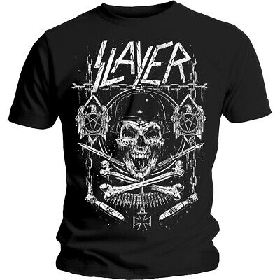 Slayer Logo T-Shirt Manches Courtes Noir 