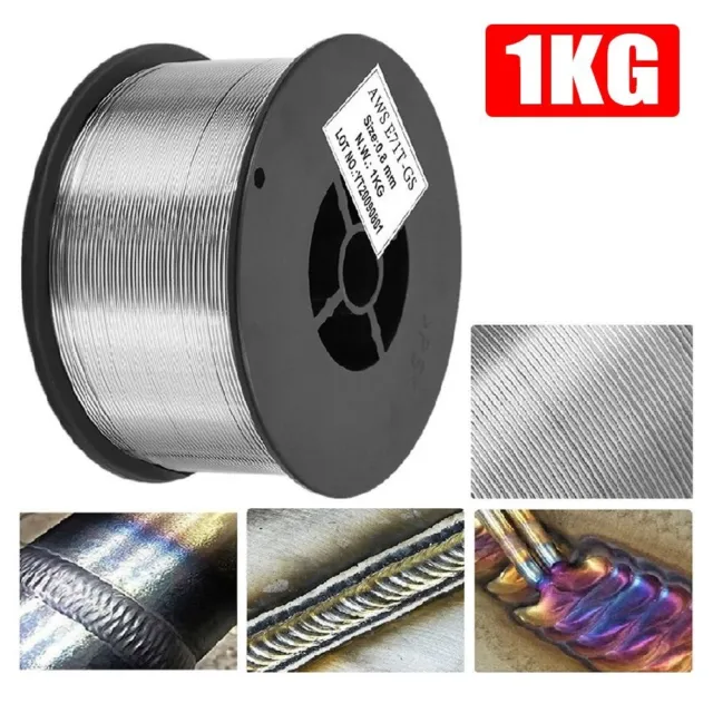 1KG Gasless For Soldering 0.8/1.0/1.2mm MIG Flux Core Carbon Steel Welding Wire