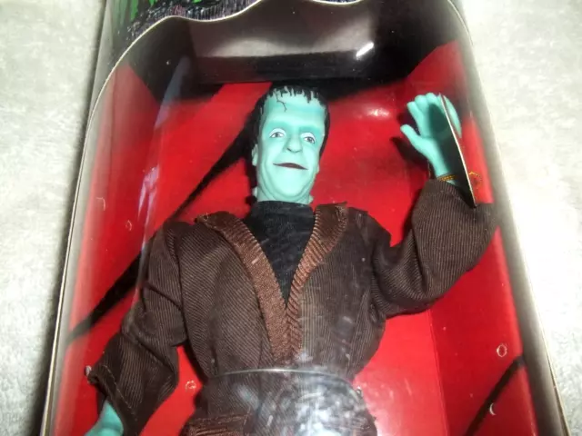 The Munsters Herman Action Figure Doll By Exclusive Toys New In Box Collectible