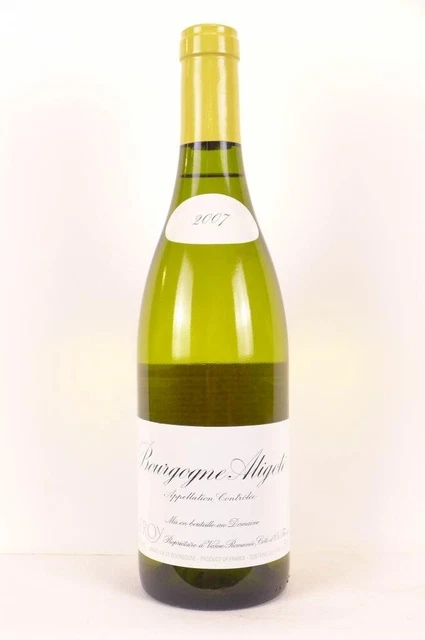 aligoté domaine leroy propriétaire blanc 2007 - bourgogne