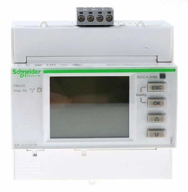 SCHNEIDER ELECTRIC METSEPM3250 PM3250 LCD Digital Power Meter Modbus £