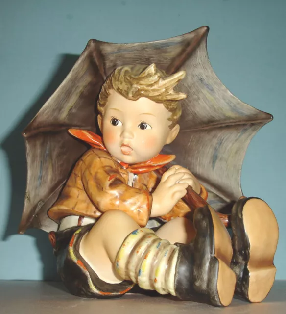 Hummel Goebel Umbrella Boy Figurine #152/IIA TMK8 Large 8-inch Vintage