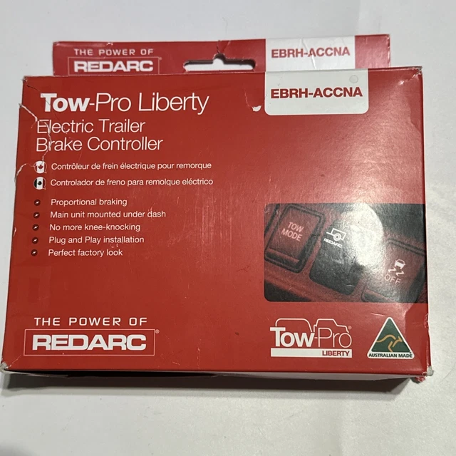 REDARC EBRHACCNA TOWPRO Liberty Brake Controller 1 To 2 Trailer Axle