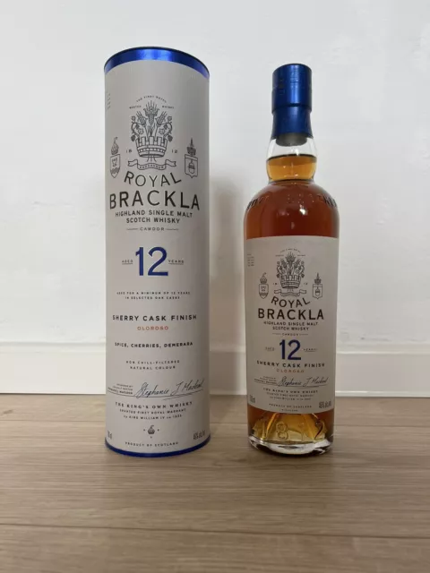 Royal Brackla 12 Jahre Oloroso Sherry Cask Finish 0,7 Liter 46 % Vol.