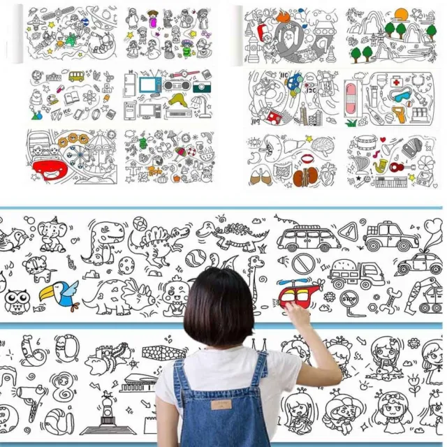 Carnet de dessin enfant: Cahier de dessin A4 100 pages de feuilles blanches  | Jolie Couverture Princesse | Cahier vierge Grand format pour apprendre à