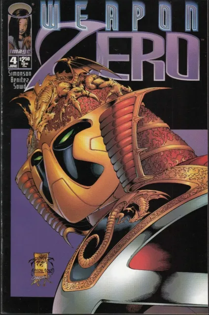 Weapon Zero #4 1996 Image -Blade Of The Samurai- Simonson/Benitez...nm-