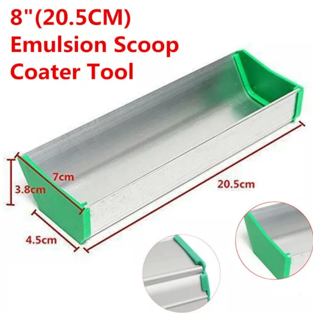 ¡Lo último! Herramienta de recubrimiento de aluminio para impresión de serigrafía de 8 pulgadas