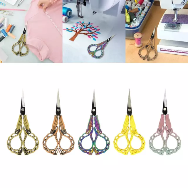 Embroidery Scissors Sewing Scissor Durable Practical Orchid Scissors Shears for