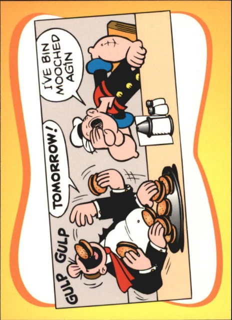 1994 Popeye #82 Popeye and Wimpy
