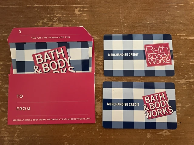 Bath And Bodywork's $83.77 Value - Can Also Email