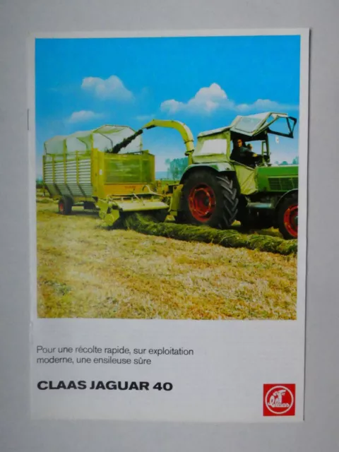 9 Matériel Agricole CLAAS Ensileuse JAGUAR Tracteur IH SFV Fiat John Deere Lanz