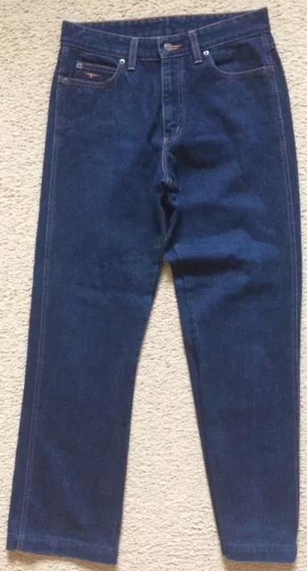 056 Authentic R M RM Williams Australia Jeans TJ422 Blue Denim Womens 10 VGC