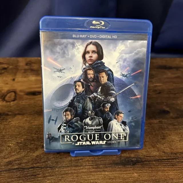 Rogue One: A Star Wars Story (Blu-ray, 2017) Free Shipping - Felicity Jones