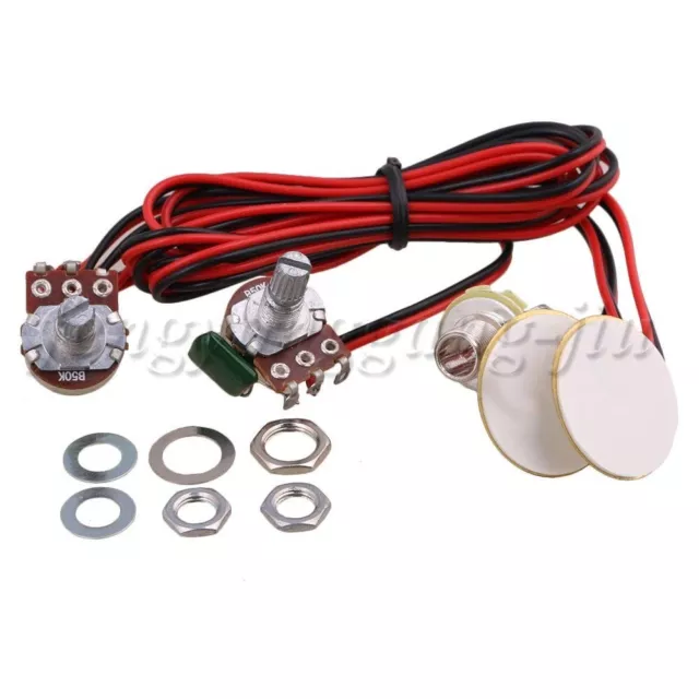 Pickup Transducer Piezo Contact for Acoustic Guitar Violin Mandolin Parts