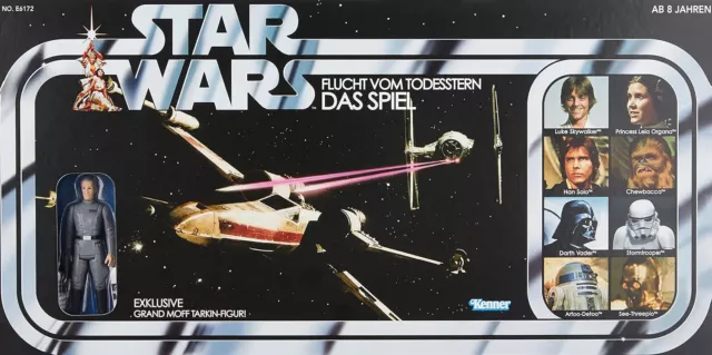 Star Wars Retro Game Flucht von Todesstern mit exklusiver Tarkin-Figur, ab 8 Jah