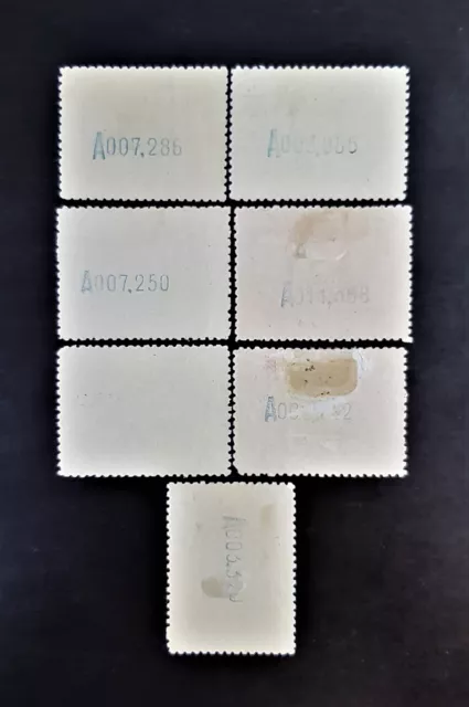 Sellos de Correos 1929 Estampillas España sobreimpreso Sahara Español/Marruecos Set 7 G/EN MUY BUEN ESTADO * 2