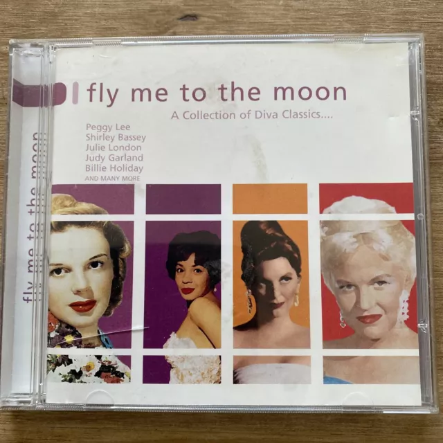 FLY ME TO THE MOON - A COLLECTION OF DIVA CLASSICS- CD - 19 Tracks Album Rare