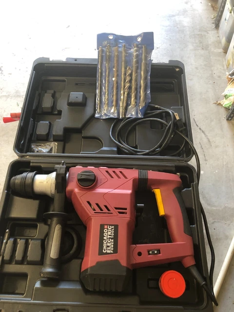 Chicago electric rotary hammer 69334 best sale