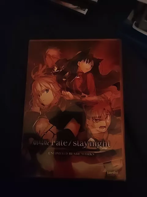 Fate/Stay Night: Unlimited Blade Works (DVD, 2012)