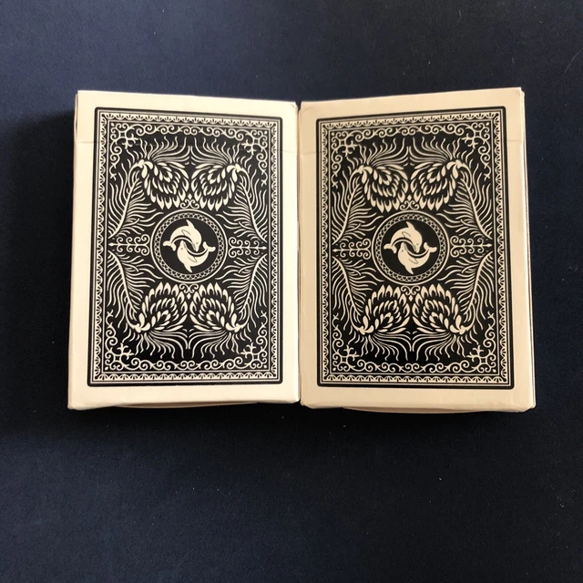 VINTAGE PLAYING CARDS Dollar Tree 2 Decks Blue Rare & New 5.00