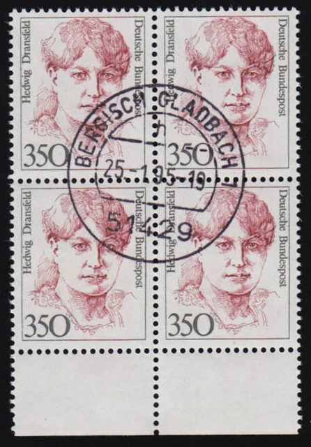 1393 Frauen 350 Pf UR-Viererbl. Tages-O