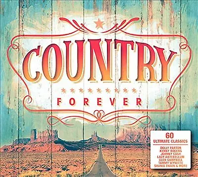 Various Artists : Country Forever CD Box Set 3 discs (2019) Fast and FREE P & P