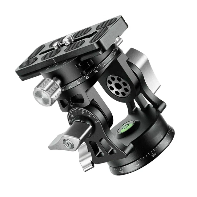 Leofoto VH-30R two-way head Monopod 2-way Panoramic Long Lens Head  gk