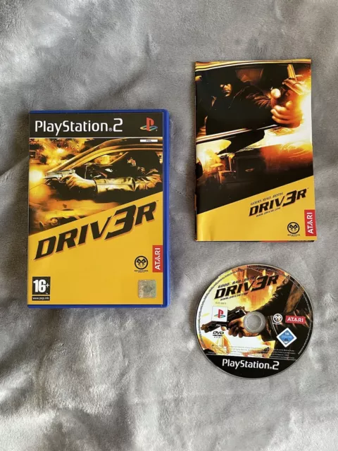 Driv3R Driver 3 Ps2 Playstation 2 Videogioco Completo Pal