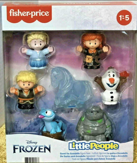 Brand New Fisher Price Disney Frozen II Quest for Arendelle 7 Figure Pack