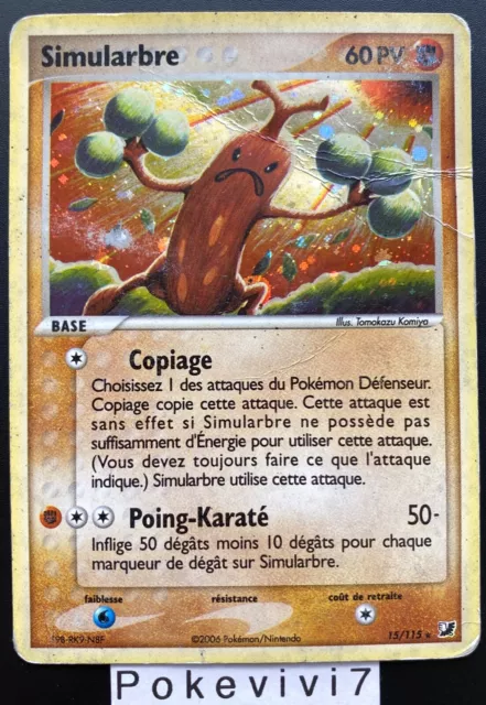 Carte Pokemon SIMULARBRE 15/115 Holo Bloc EX Forces Cachées FR