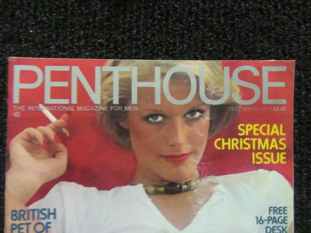 Vintage Penthouse Magazine Dec 1976 Very Nice Tight Complete Book