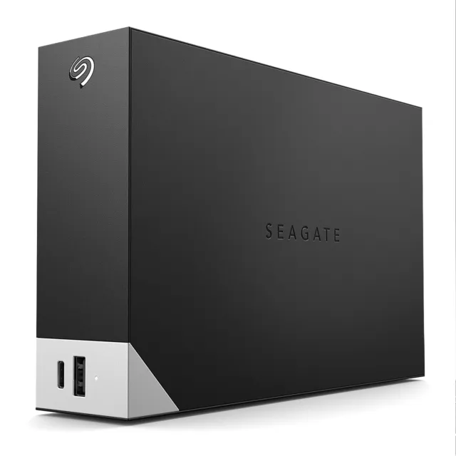 Seagate One Touch Hub, 6 TB, External Hard Drive Desktop HDD – USB-C and USB 3.0