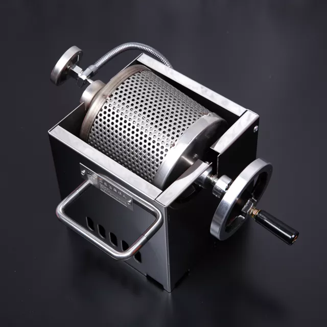 KALDI MINI Coffee Bean Roaster with Moter & Hand Operated for Home Stainless