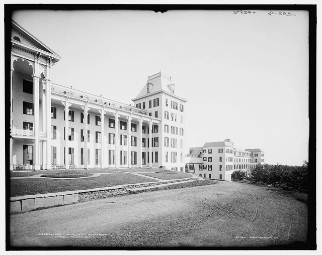 1903 Photo of Right wing Hotel Kaaterskill Catskill Mountains N Y  l