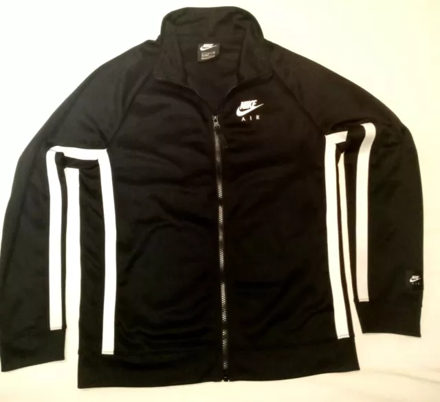 Nike Air Track Jacket Top *Black/White* *XL Boys/XS Mens* Retro-Style