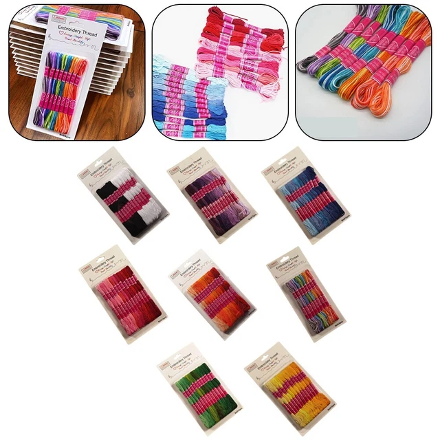 Baumwolle Polyester Stickerei Gradient Gradientenprogramm Weicher Übergang