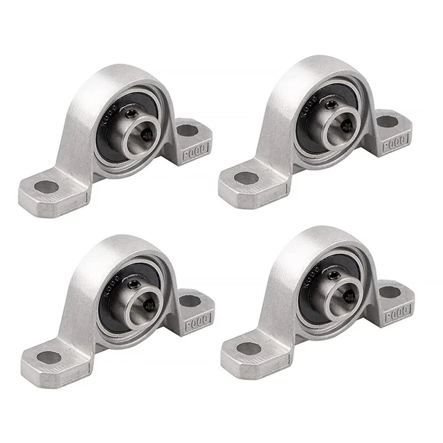 4 Pcs Bearing Housing Flange Bearing 10mm KP000 Ball Bearing  Pillow  BeariV5