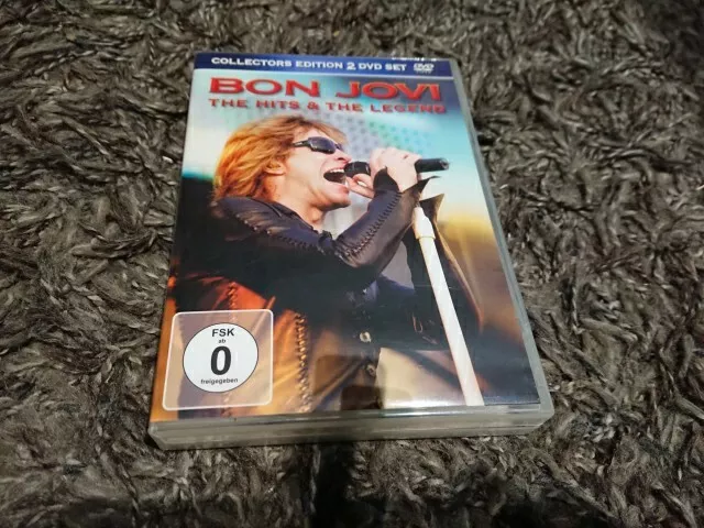 Bon Jovi The Hits & The Legend (DVD 1988) 2 Disc Set Collectors Edition