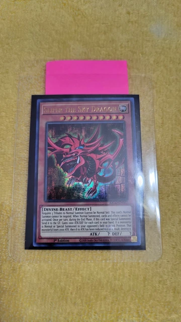 Yugioh Slifer the Sky Dragon Ultra Rare NM-VLP - KICO-EN063 - Kings Court