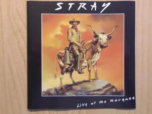 STRAY CD: LIVE AT THE MARQUEE (;Mystic Records MYS CD 104) FREE POST