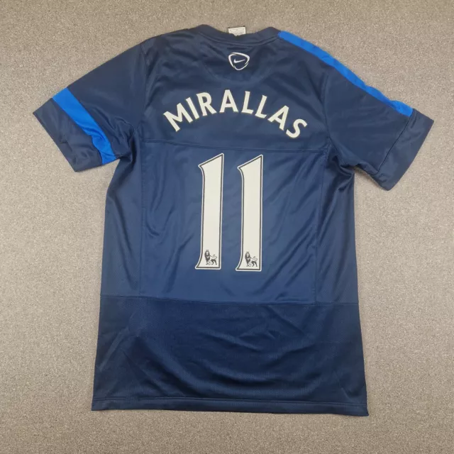 Everton Nike Shirt Herren mittelblau Trainingstrikot 2012-13 Kevin Mirallas EFC