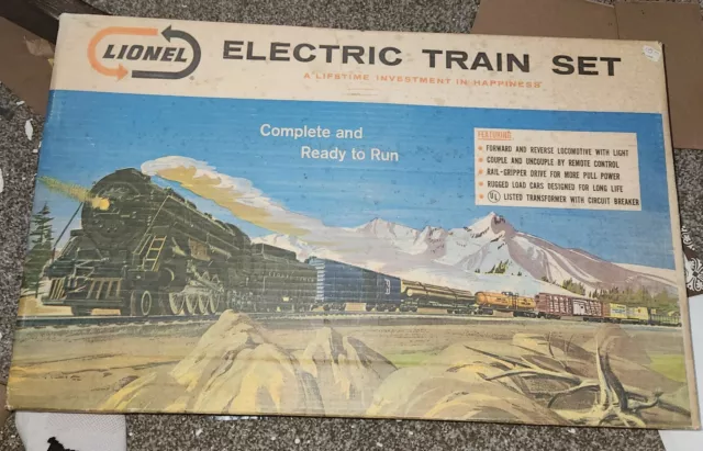 1965 Lionel 11560 Train Set In Very Good Condition WIth The Original Set Box