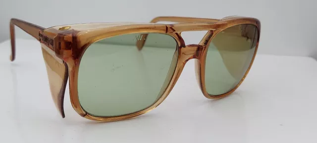 Vintage Willson Turbo Brown Pilot Sunglasses France FRAMES ONLY