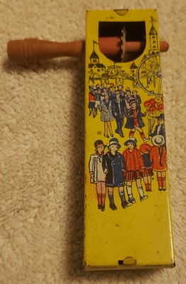 Kirchhof Vintage Tin Litho Toy Noise Maker Clicker Made in USA NJ